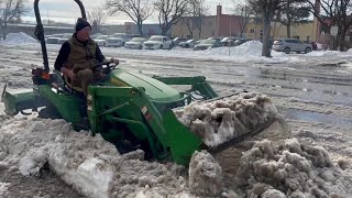 As snow becomes huge amunts of water clearing storm drains a key to managing flooding [upl. by Kyriako546]