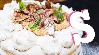 Cappuccino Pavlova Recipe  SORTED [upl. by Forsta507]