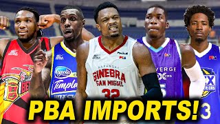 PBA COMMISSIONERS CUP 202425 IMPORTS Grabe Sobrang Lalakas ng mga Bagong Imports [upl. by Dalia346]