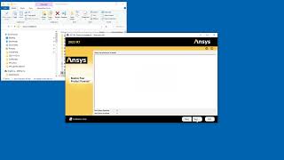 Installing ANSYS 2023 Releases on Windows [upl. by Imuy]