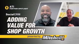 SocialCRM Shop Marketing by Mitchell 1 ATI Partner Spotlight [upl. by Nabila]