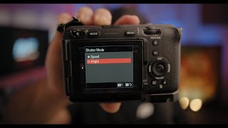 How to Choose Shutter Angle on Sony Fx3 FX30  Sept 12 2024 Firmware Update [upl. by Julia993]