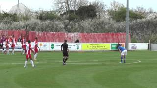 Match Highlights  Brackley Town Vs Stockport County  120414 [upl. by Mandelbaum905]