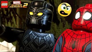 lego marvel super heroes 2 Parte 7 Pantera Negra  Caraca Games [upl. by Malin]