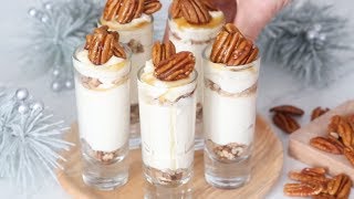 Maple Pecan Cheesecake Shooters [upl. by Otsedom]