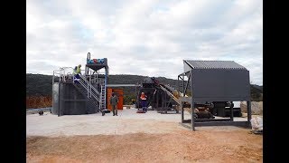 MODULAR CYANIDATION PLANT ON A MINE SITE  APT MINING EQUIPMENT [upl. by Udele]