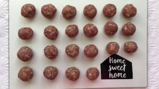 Meatballs recipeChiftelute din carne de porc [upl. by Heather]