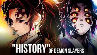 HISTORY OF DEMON SLAYERS  Backstory of Muzan Kokushibo and Yoriichi in Hindi [upl. by Lesli146]