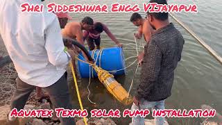 AQUATEX TEXMO SOLAR PUMP [upl. by Assirram]