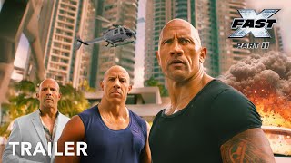 FAST X Part 2  First Trailer  Vin Diesel Dwayne Johnson Jason Momoa Gal Gadot Jason Statham [upl. by Leiria]