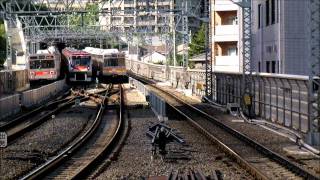 朝の溝の口駅16倍速20110912 [upl. by Aimahs]