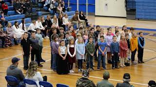 2024 Veterans Day  4th Grade  Beal City [upl. by Atiuqer]