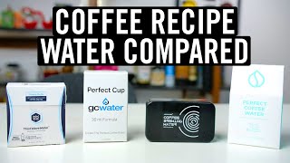 Coffee Recipe Water Compared [upl. by Ernesto]