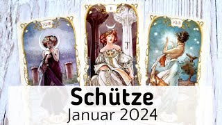 SCHÜTZE  Januar 2024 • BEFREIUNG • JETZT bist Du bereit DAS zu sehen Tarot [upl. by Htebazie854]