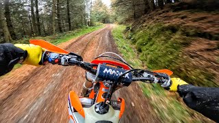 Best Enduro Ride Of The Year Goon Riding Wide Open Trails amp Deep Mud [upl. by Binette]