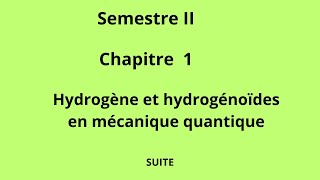 Chapitre I 2sem suite 1amp L1 [upl. by Assenahs]