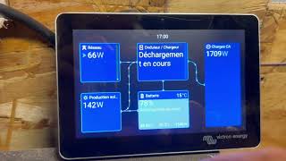 Nouvelle Interface Ecran Cerbo Victron [upl. by Korney]