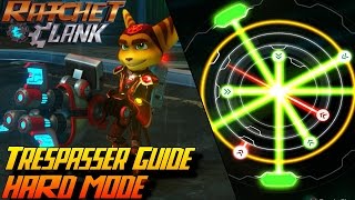 Ratchet and Clank PS4  All Trespasser Puzzles Guide Hard Mode [upl. by Zarah]