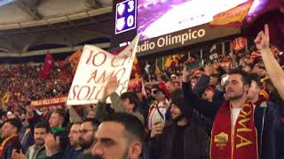 Grazie Roma Roma 3 Barcellona 0 quarti di finale 10042018 [upl. by Lizzy]