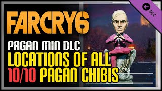 All 10 Pagan Min Chibi Locations Far Cry 6 DLC [upl. by Shirah943]