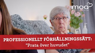 Professionellt förhållningssätt quotPrata över huvudetquot [upl. by Phip]