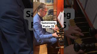 Psalm 25 op mini Bätzorgel marcodentoom samenzang orgel [upl. by Luce]