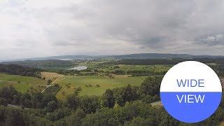 WIDE VIEW RadolfzellMöggingen am Bodensee in GERMANY [upl. by Irami167]