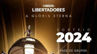 Sorteio Libertadores e Sul Americana 2024 [upl. by Auria]