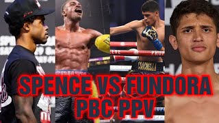 Errol Spence Tells Sebastian Fundora I AINT DONE YET [upl. by Esaj]