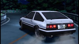 This is Real Drifting  Initial D  HD [upl. by Aipmylo]