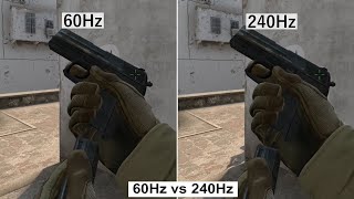 60hz vs 144hz vs 240hz ¿HAY DIFERENCIA  MONITORES GAMING [upl. by Skyler]