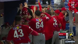 😤🔥 BATAZO REMOLCADOR Vimael Machín  Criollos Caguas 21 Cangrejeros Santurce  Choque de Gigantes [upl. by Yleen]