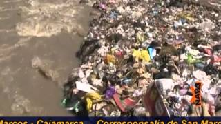 Contaminación del río Cascasen en Cajamarca [upl. by Yhtuv465]