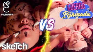 Hoy Nadie Duerme Niños vs Niñas Pijamada  enchufetv [upl. by Lyred413]