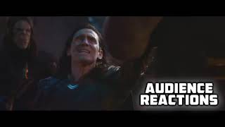 Loki Death Clip Avengers Infinity War Best Audience Reactions [upl. by Lenore193]