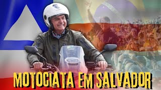 LIVE 917 MOTOCIATA DE BOLSONARO NA BAHIA [upl. by Landre]