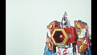 Review DX Gigant Houou キュータマ合体ギガントホウオー [upl. by Nerrak]