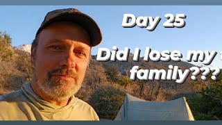 Day 25 Of my PCT Thru hike Did I lose my trail family Aintfinished [upl. by Enelyad]