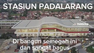 STASIUN PADALARANG  Drone View Melihat Keindahan Di Sore Hari Sekitaran Stasiun Padalarang [upl. by Ainslie]