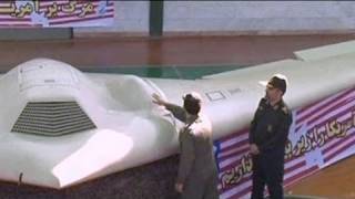 Iran displays captured US drone [upl. by Anivlek]