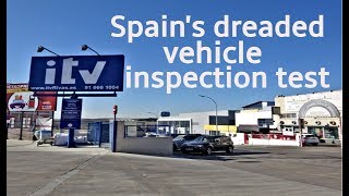 Spains dreaded vehicle inspection test  ITV [upl. by Dirgni]