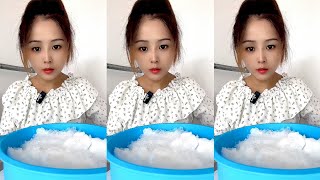 ASMR ICE EATING [upl. by Ahsieit901]