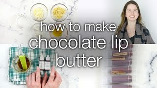 How to Make DIY Chocolate Lip Butter [upl. by Elinad]