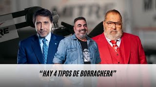 El pase de Eduardo Feinmann y Jorge Lanata con Roberto Moldavsky “Hay 4 tipos de borrachera” [upl. by Ayotac]