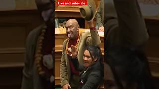 Protest haka New Zealand parliament parliament newzealand protest shorts [upl. by Akahc]