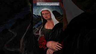 My monalisa painting artist [upl. by Tutt]