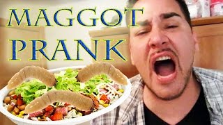 Chipotle Maggot Prank On Boyfriend [upl. by Francisco]