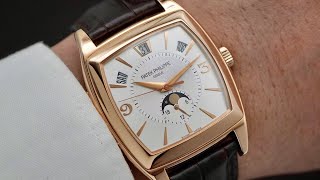 Sang trọng  Patek philippe 5135R001 Gondolo Calendario Anual Calendar 18k Rose Gold  Quý Ông [upl. by Novikoff377]