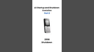 LG Startup and Shutdown Evolution Part 2 mobile sounds smartphone android [upl. by Baker]