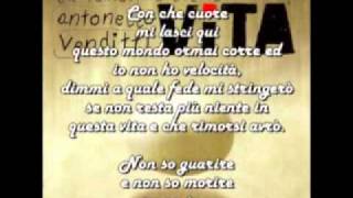 Antonello Venditti  Con che cuore con testo [upl. by Critchfield]